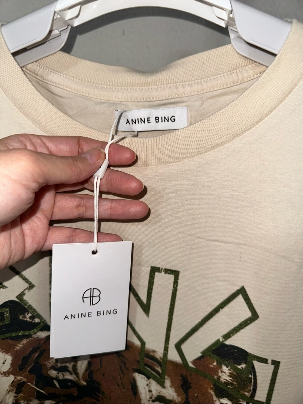 Anine Bing Tiger Tee Medium - Picture 9 of 9